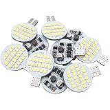 GRV T10 LED Bulb 921 194 24-2835 SMD Super Bright Lighting Lamp AC/DC 12V -24V for Car RV Boat Lights 2nd Generation (Latest 