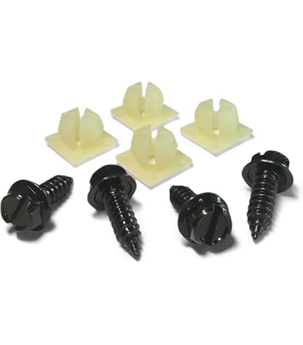SFY✩.*˚ Amazon.com: Dorman 49258 License Plate Screw Kit, 4 Pack