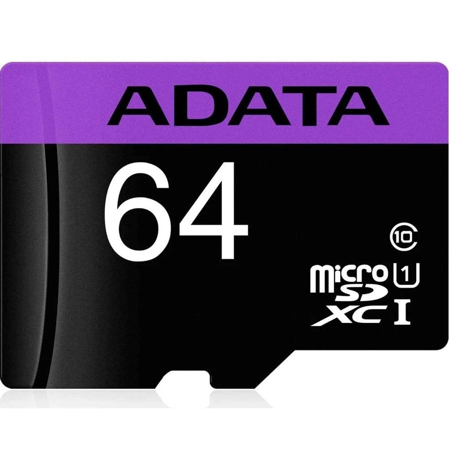 ADATA Premier microSD 64GB Memory Card, gray