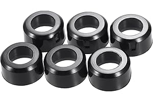 Hihaha F77Z9G512AA / Fuel Injector Seal Adaptor/for Ford Explorer 1997-2010 / Durable/Metal / 6 Pcs/Black