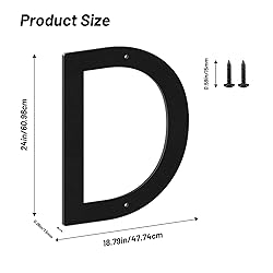 24 Inch House Numbers and Metal Letters for Outdoor