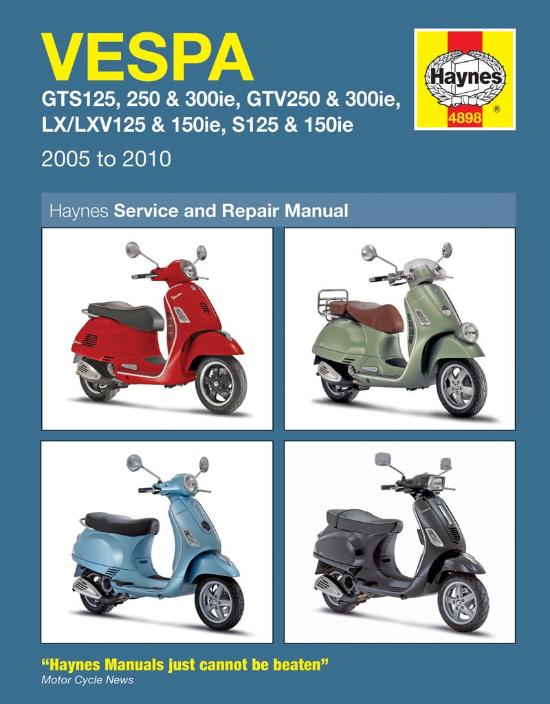Vespa LX 125 LX150 Repair Manual Haynes Service Manual Workshop Manual  2009-2010: Amazon.co.uk: Car & Motorbike