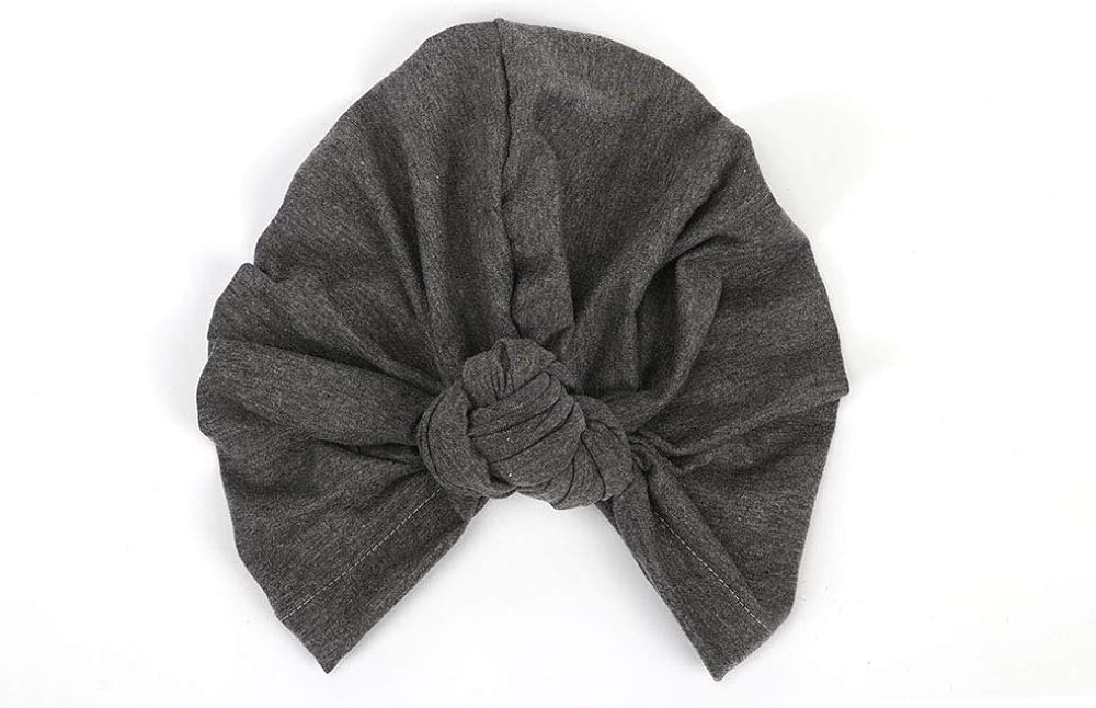 DANMY Women's Autumn Winter Knotted Hat Wrap Cap India's Hat Turban Headwear (A-blue/Purple/Yellow/Red/Darkgray/Black-6pcs) at  Women’s Clothing store