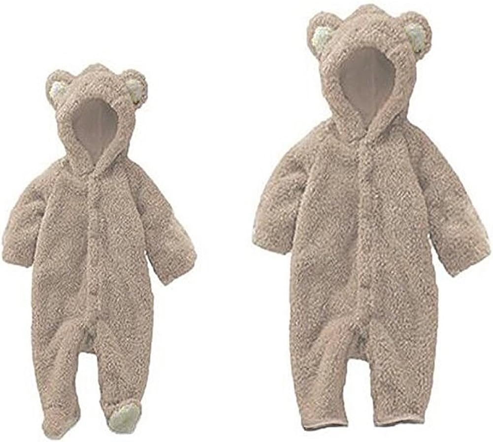 baby bear fleece jumpsuit