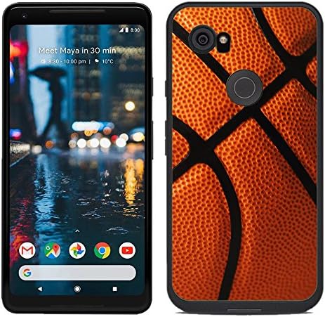 Protective Designer Vinyl Skin Decals / Stickers for Lifeproof Fre Google Pixel 2 XL Case -Basketball Design Patterns - Only SKINS and NOT Case - by [TeleSkins]