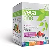 Vega One All-in-One Plant Based Protein Powder, Berry, 1.5 oz (10 Count)
