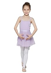 MdnMd Ballet Dance Chiffon Layered Adjustable Skirt