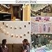 40 LED Photo Clips String Lights - 8 Modes Wall Hanging Clothespin Picture Display Peg Card Holder, Teen Girls Graduation School Dorm Room Décor, Birthday Wedding Valentines Day Decorations Gifts