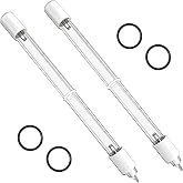 2 Pcs S200RL-HO Replacement Lamps Compatible with VIQUA VH200, VH200-V | 28W 4-Pin Stepped Base Lamp, Compatible with SC-200, SCM-200, SCMV-200, SPV-200, SP200-HO, SPV-3.5, PUV-7, AQ-UV-STD Systems