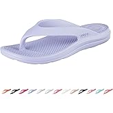 totes Women's Everywear Ara Thong Sandal, Periwinkle, 11