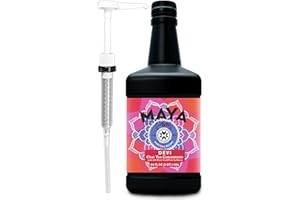 MAYA TEA Maya Chai Tea Concentrate, Devi, Extra Spice, Heritage Recipe, 64 Fl Oz with 1 Pump