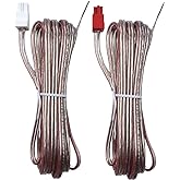 service_parts 2X Speaker Cables Wires Cords (3 Meter Each Cable) Compatible for Sony Speakers