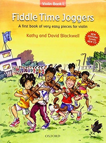 Fiddle Time Joggers + CD: A first book of very easy pieces for violin by Kathy Blackwell (4-Jul-2013) Sheet music