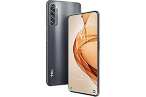TCL 20S (carte SD 128 Go + 128 Go) 4G LTE, écran 6,7", quadruple caméra 64 MP, 5000 mAh, débloqué, (avec carte SD de 128 Go) 