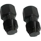 Gugaguga 2 Pcs 12220 NOx Sensor Thread Chaser, M20 x 1.5 | 13/16'' Hex Head or 3/8'' Square Drive, Oxygen Sensor Tools, Mechanic Garage Repair Parts, Worn Thread Cleaning, Metal