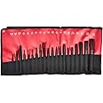 Mayhew Tools 61020 Pro Punch and Chisel Set, 20-Piece , Black