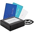 CUVEX Crypto Seed Phrase Storage - Bitcoin Secure Cold Storage Backup - 100% Offline, 3 NFC Cards, Compatible with Ledger, Trezor, Hardware Wallets - BIP39 SLIP39 & MONERO