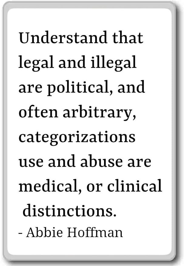 Entender Que Son legales e ilegales politic... - Abbie Hoffman ...