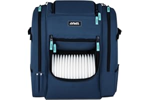 MVP Disc Sports Voyager Lite Backpack Disc Golf Bag (Blue)