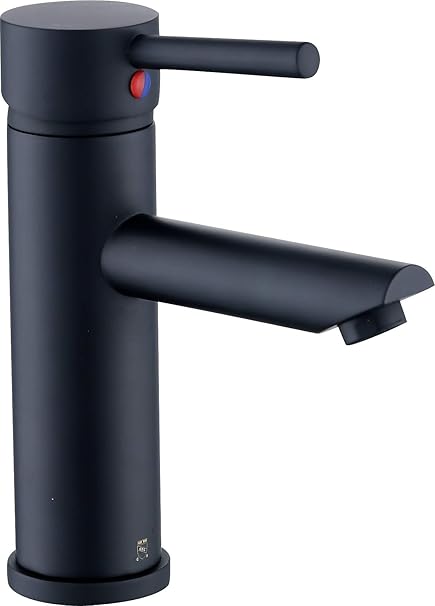 Derengge 568 Mt Single Lever Single Hole Bathroom Sink Faucet With