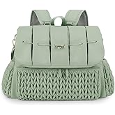 SONARIN Convertible Diaper Bag Backpack Waterproof Nappy Changing Bag Travel Mummy Bag with Changing Pad & Shoulder Strap(Green)