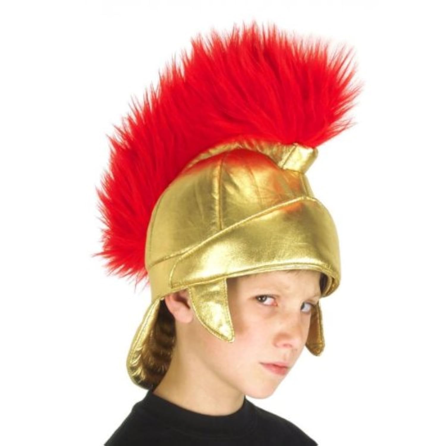 HENBRANDT Roman Fabric Helmet, One Size, Children's Costume Headwear