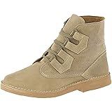 RoamersMens Ghillie Tie Desert Boots Dark Suede Size UK