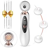 2025 Blackhead Remover Pore Vacuum, Visual Rechargeable Blackhead Vacuum Facial Pore Cleaner-3 Suction Soft Silicone,3 Probes,USB Kit Electric Acne Extractor Tool for Adult