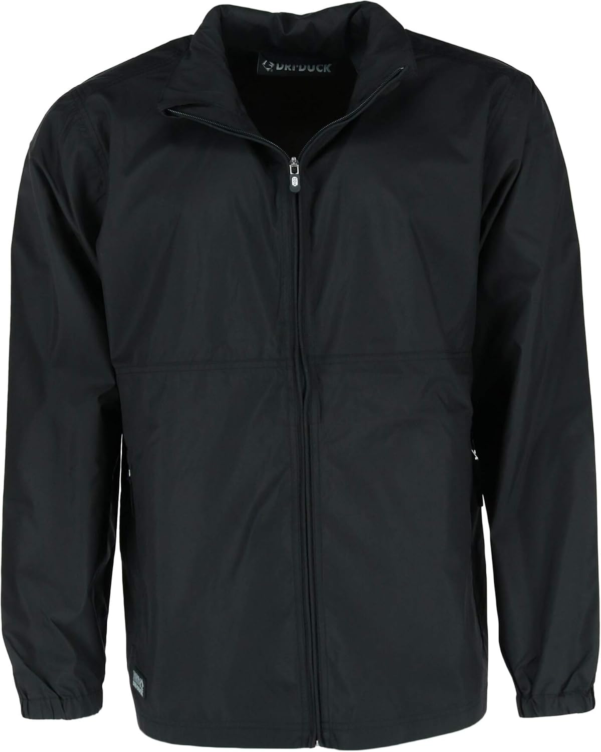 Dri Duck Men's River Packable Rain Jacket, Medium, Black