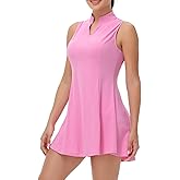 Tennis Golf Dress for Women Workout Active Athletic Dresses with Shorts 2 Piece Sets Outfits Cute Clothes Summer