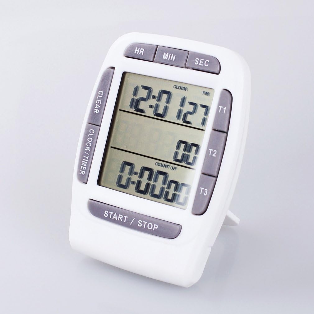 Portable Multifunctional LCD Stopwatch Clock Count Down Up Timer