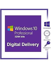 MS Genuien Windows 10 Pro Professional 32/ 64bit Installation License Key Product Code | Download Link | Instan Email Delivery 5 Minute