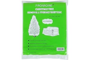 PROMORE 3Mil Heavy Duty Christmas Tree Storage Bay, 9FT Tall x 6FT Wide Reusable Extra Large Storage & Disposal Bag