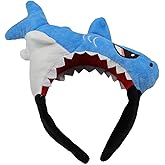 Startop Shark Headband, Shark Fin Headband Fish Hairdband Shark Costume Headpiece for Halloween Birthday Party For Animal Cosplay Cute Party Headwear Halloween Cosplsy Costume