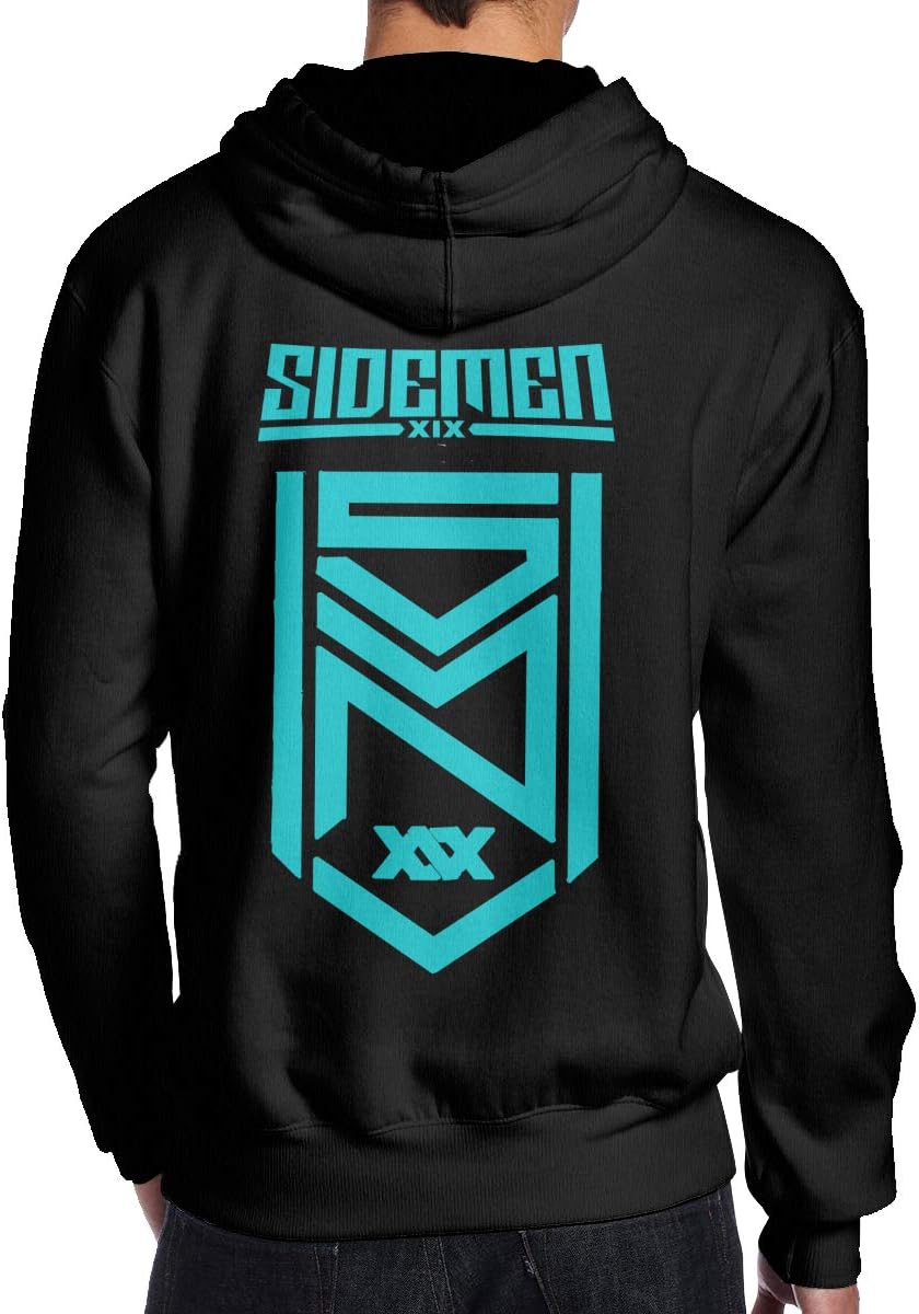 FriedaJO Sidemen Unisex 3D Athletic Hooded Sweatshirts Cool Pullover 3D Print Regular Fit Long Sleeve Hoodies