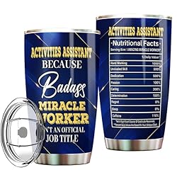 MONIZILUCKY Activities Assistant Tumbler Stainless