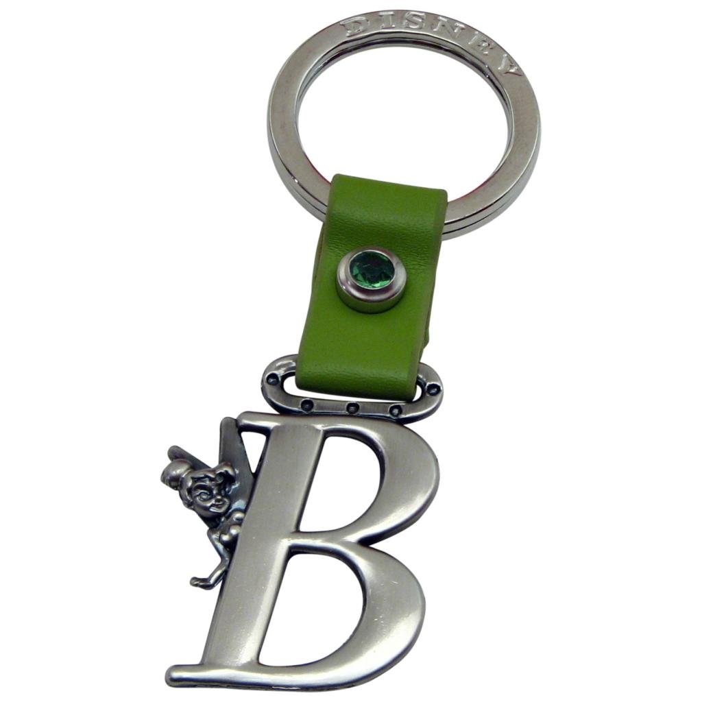 Tinker Bell Letter B Pewter Keyring