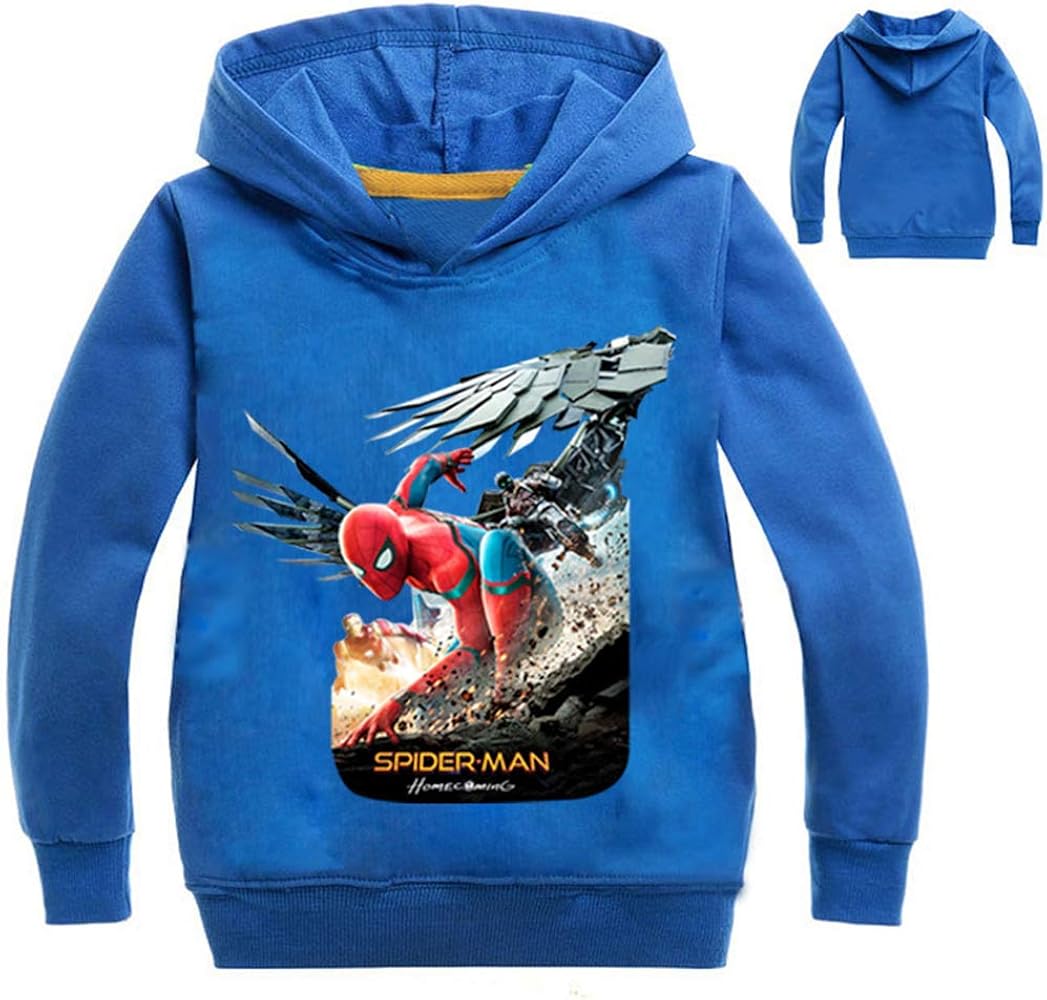 Mua Latlong キッズ スパイダーマン パーカー Spiderman プリント トレーナー 長袖 薄手 春物 かわいい 366 140cm ブルー2 Tren Amazon Nhật Chinh Hang Fado Mua Latlong キッズ スパイダーマン パーカー Spiderman プリント トレーナー 長袖 薄手 春物 かわいい 366 140cm ブルー2 Tren Amazon Nhật Chinh Hang Fado