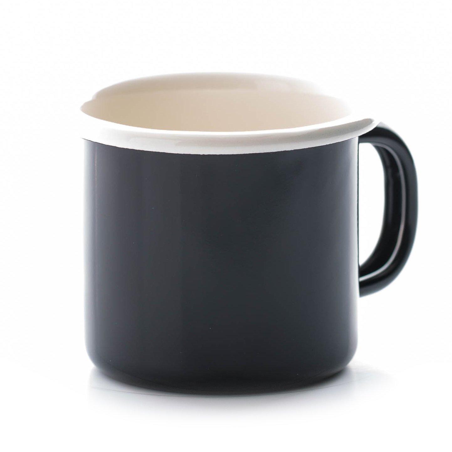 Dexam Vintage Mug, Enamel, Black
