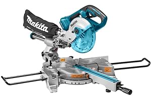 Makita 36V (18Vx2) LXT Brushless 7-1/2" Slide Compound Mitre Saw ADT, Dual Sliding Rails & Soft Start, Tool Only