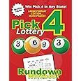 Pick 4 Lottery Strategy: 3-6-9-3 Workbook for Effective Number Tracking: Win The Lottery in Any State Pick 4 Lottery Book