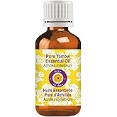 dève herbes Yarrow Essential Oil (Achillea millefolium) Pure | Non-Sticky | Non-Greasy | Lightweight | Men & Women | All Skin Types | Steam Distilled 5ml (0.16 oz)
