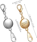 Hicarer 12 Locking Magnetic Jewelry Clasps for Necklaces & Bracelets view 2