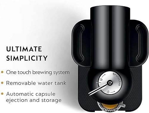 Nespresso Vertuo Coffee and Espresso Machine by Breville, Black in