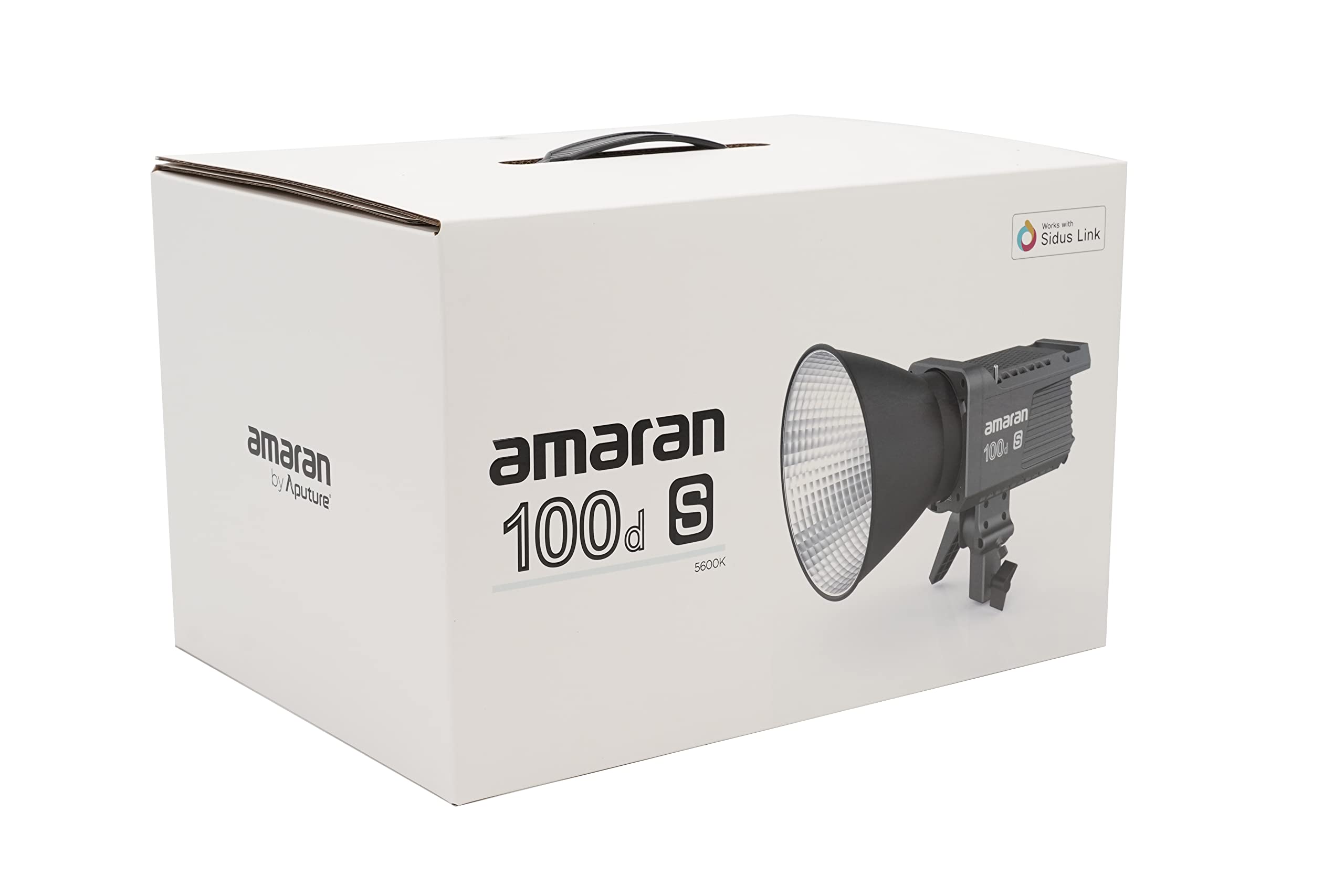 Aputure Amaran 100d S, Amaran 200d S 100W / 200W Daylight Led Video Light, CRI 96+ TLCI 99+ App Control Bowens Mount for Video Photography Live Streaming Studio Filmmaking (Amaran 100D S)