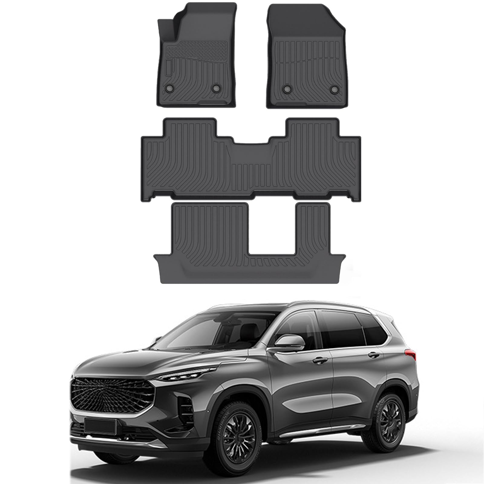 High-end TPE All-Weather Floor Mats for Maxus D60