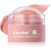 Cream Blush, Soft Creamy Texture, Blendable Lightweight Long Lasting Blush for cheeks, Natural Flush Matte Finish (#1 Baby Pink)