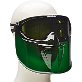 Jackson Safety GPL500 Shade 5IR Safety Goggles with Face Shield, ANSI Z87.1 | Anti-Fog IR Goggles with Detachable Flip-Up Face Shield, Fits Over Glasses, For Oxy/Acetylene Cutting and Light Brazing