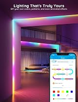 Govee RGBIC LED Strip Light 5m WiFi Alexa Google Assistant Music Sync view 2