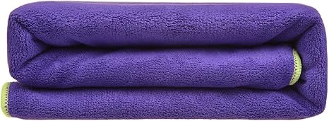 Amazon Sinland マイクロ ファイバー バスタオル 人気 大判 バスタオル おすすめ 高級 吸水 速乾 パープル バスタオル ホーム キッチン オンライン通販